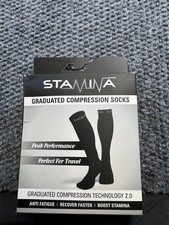 Physix Gear Compression Socks 20-30 mmHg - Men  Women SIZE S/M 1 PAIR