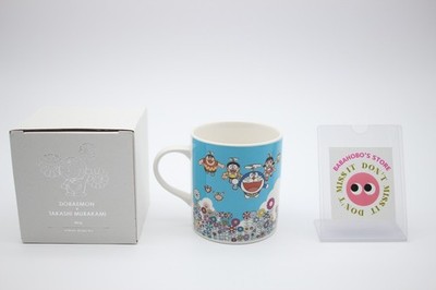 DORAEMON × Takashi Murakami Mug Tasse Japan Limited Flower Zingaro Neu in Box