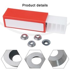 Carbide Cutter Inserts 12mm Round Fits Ci3 Wood High Accuracy Late