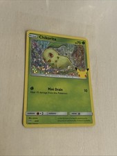 2021 Pokemon McDonald's 25th Anniversary Chikorita HOLO 2/25