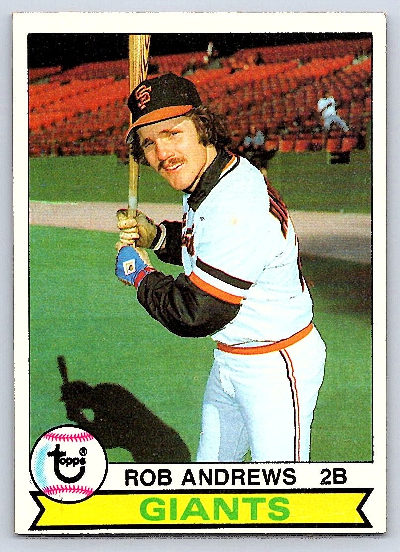 1979 Topps - # 34 - Rob Andrews - San Francisco Giants