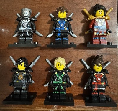 MOC Ninjago Deepstone Armor Set Of 6 Minifigures 