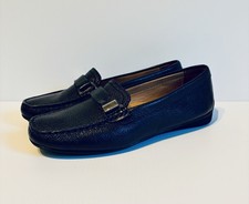 Mocassini / scarpe da guida Carl Scarpa Ogetti in pelle blu navy - EU 37 / UK taglia 4