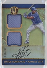 2017 Chronicles Gold Standard Rookie Jersey Double Jorge Bonifacio Auto 0j4n