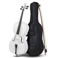 Ktaxon Full-Size Cello, Beginner Cello 4/4, Acoustic Cello Set with Portable Bag