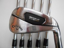 Callaway ROGUE ST PRO Dynamic Gold 95 S200 Flex Iron Set Used.