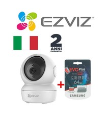 TELECAMERA WIFI EZVIZ H6C 1920×1080 FHD MOTORIZZATA INTERNO AUDIO VIDEOCAMERA