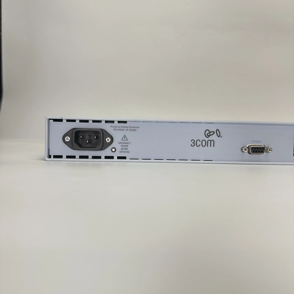 NEW 3Com WX1200 Wireless LAN Switch – 3CRWX120695A | No Box | Power + Console - Image 3 of 4