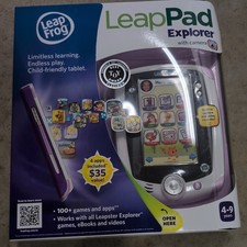 Leap Frog Leap Pad Explorer Learning System With Camera Purple
