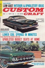 Custom Craft 9 1962 Bucket Seats Scoop-ee-doo Lower Coils 1959 Chevy C Custom Craft 9 1962 Bucket Seats Scoop-ee-doo Lower Coils 1959 Chevy C