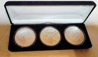 2021 1oz. Silver American Eagle | mexican libertad | England Elizabeth Trio Lot