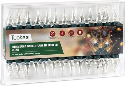 Tupkee Christmas Random Shimmering Twinkle Flame Tip Light Set - 8 of 50...