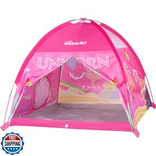 NARMAY® Play Tent Unicorn Dome Tent for Kids Indoor/Outdoor Fun - 48 x 48 x 4...