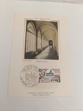 1977 carte FDC 1er jour sur soie soie : Abbaye des Prémontrés
