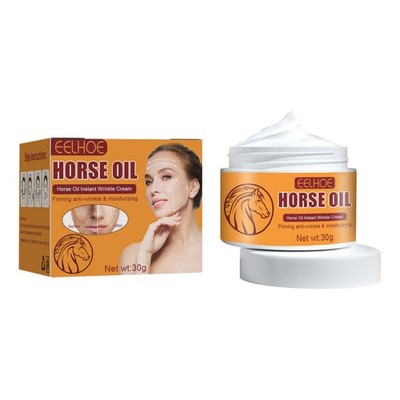 Horse Oil Instant Anti-Wrinkle Cre Firming Fine Line Wrinkle