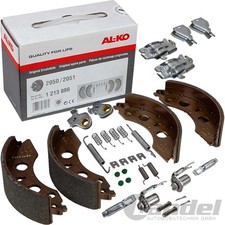 ALKO BREMSBACKEN-SATZ 1213886 TYP 2050 / 2051 BREMSEN BACKEN 200x50mm + ZUBEH&Ouml;R