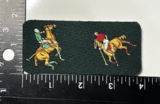 Polo Ralph Lauren Custom Double Riders Forrest Green Banner Iron On Patch