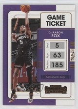 2021-22 Panini Contenders Game Ticket Bronze De'Aaron Fox #59 z6b