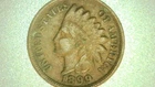1899 Indian Head Cent Penny – VG-8 Details – Environmental Damage – US 1¢