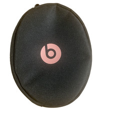 BEATS by Dr. Dre Headphone Soft Carrying Travel Case Pouch Black/Pink CASE ONLY