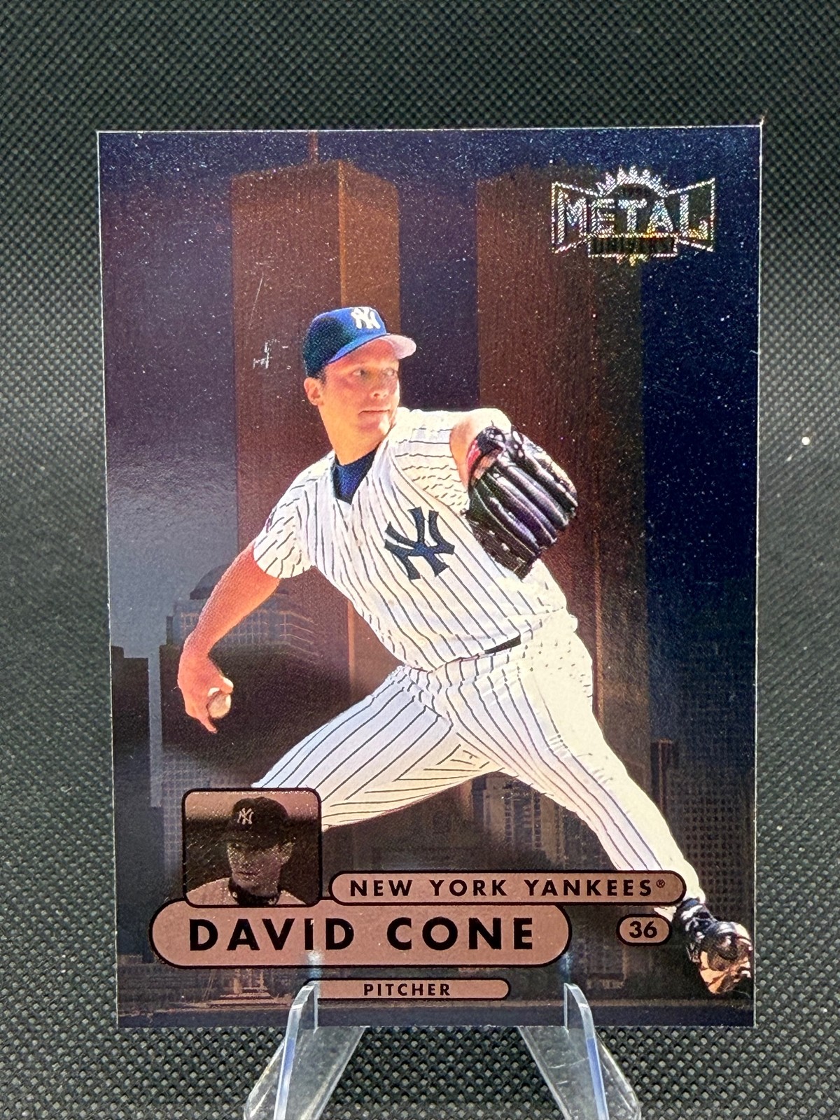 1998 Metal Universe #114 David Cone