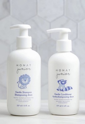 MONAT Junior Gentle Hair Care System - Shampoo, Conditioner