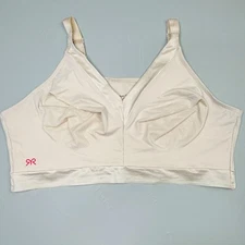 Ruby Ribbon Demiette Bra 46 Athena Full Support Wire Free Adjustable 3060