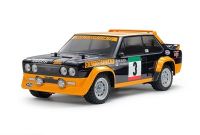 Tamiya 47494-60A 1/10 RC Fiat 131 Abarth Rally Car Kit MF-01X w/ Painted Body