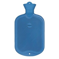 Sanger Ribbed Hot Water Bottle Dark Blue 2L WI481 