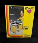 Vintage Marx Toys Sindy Doll Kitchen Furniture Sink with Pans Accessories NRFB