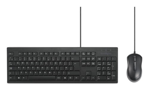 Kensington Km100 Eq Wired Desktop Set. Keyboard form Factor: Full-Size 100%. Key