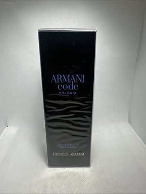 Giorgio Armani Code Colonia for Men Cologne 2.5 Oz 75 Ml EDT Spray