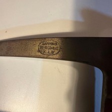 Vintage Japanese Ice Axe 2pc Set SAPPORO BERGHEIL K.I.W  Veniode   Wood Shaft