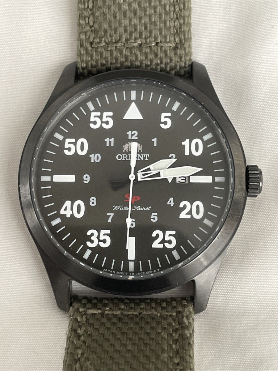 Orient Military SP UNG2-DO-A Black Dial Stainless Steel Mens