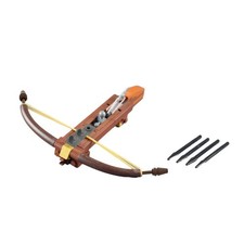 Usable Crossbow Model with Four Arrows 57 Pieces for Adults MOC Build Gift
