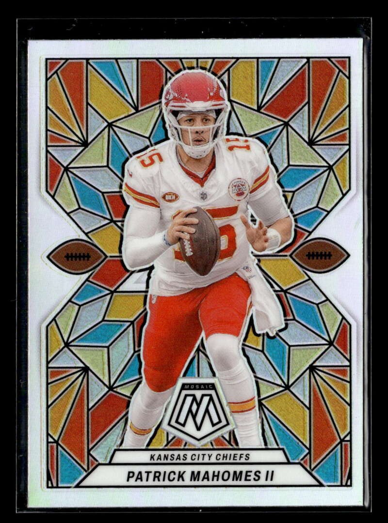 2024 Panini Mosaic Patrick Mahomes II Stained Glass #SG-1 Chiefs SE2471