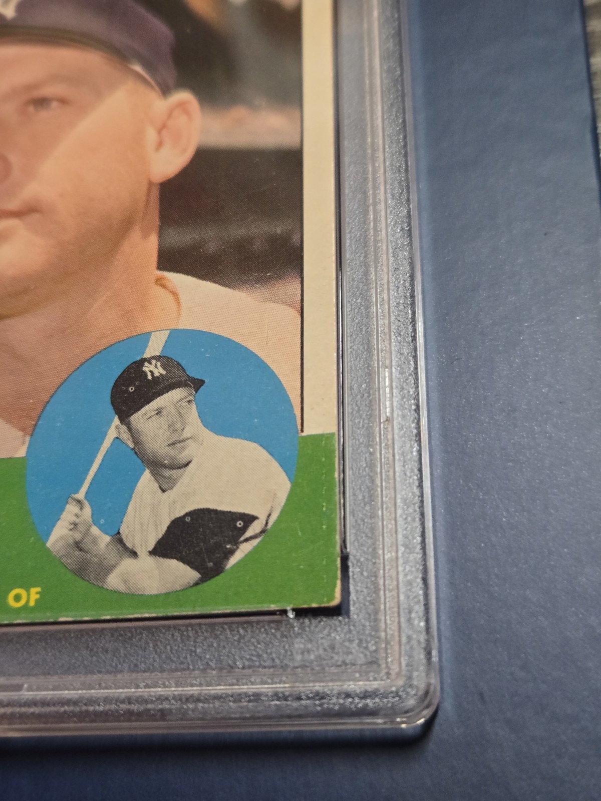 1963 Topps Mickey Mantle #200 PSA 1. Tape Mark. OC. BEAUTY!! Fantastic Back. view 7