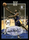 1997-98 Score Board Autographed Collection #16 Kobe Bryant