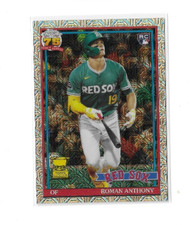 Roman Anthony 2026 Topps Chrome Silver Mojo #91C-60  Red Sox CS