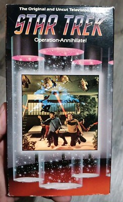 Star Trek Episode 29 Operation - Annihilate! Vhs Tested Pre-owned
