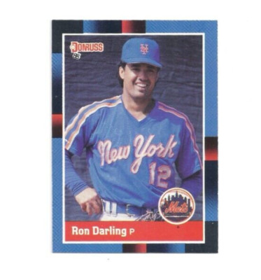 Ron Darling Rangers MLB 1988 Donruss RON DARLING #76 New York Mets | eBay