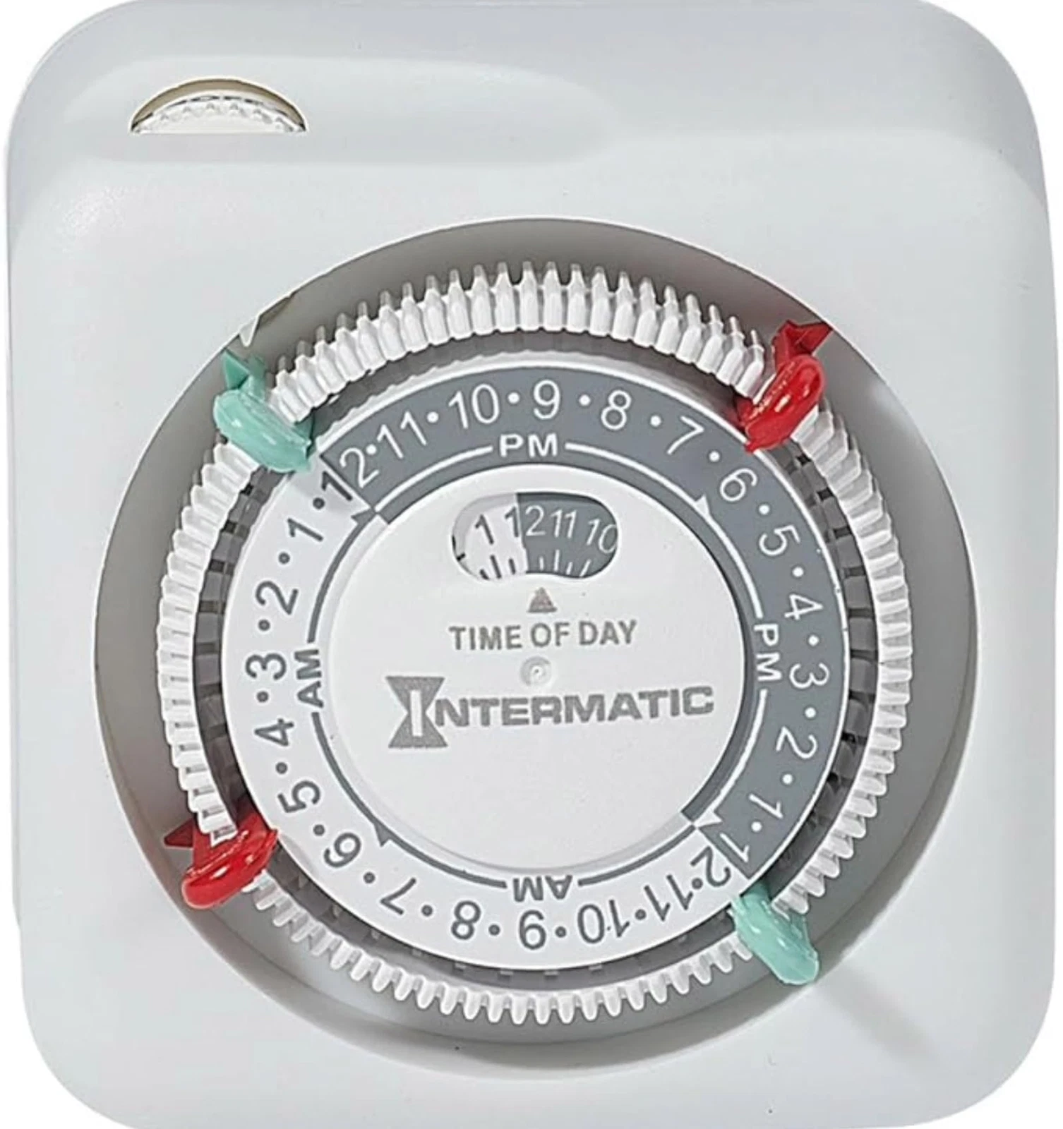 24 Hour Mechanical Timer for Indoor Lights CFL LED Lamps Appliances