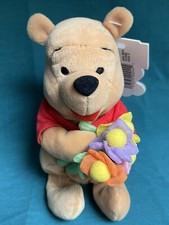 Disney Mouseketoys Mini Bean Bag Flower Pooh 8  MINT