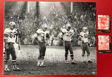 G.andrieb.lillyetc. Signed X4 Bw Photo Csa Sticker Only Dallas Cowboys Nfl