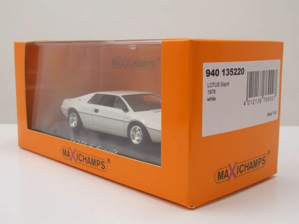 Lotus Esprit Turbo 1978 Bianco Maxichamps 940135220 1:43 Minichamps Rhd - Immagine 2 di 4
