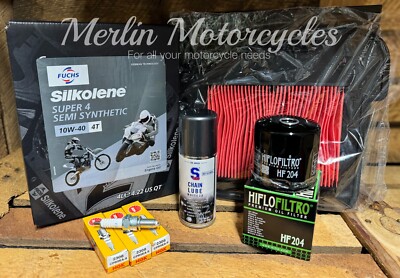 YAMAHA MT09 2014-2017 Silkolene 10w40 Service Kit inc Sump Washer - Next Day