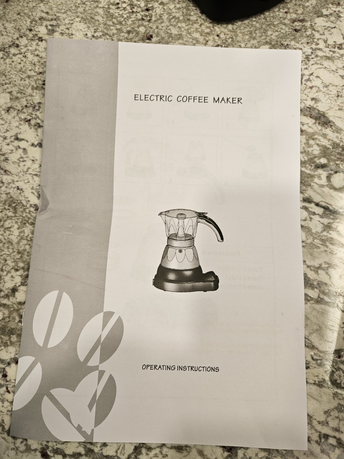 Bene Casa Portable 1 3 Cup Espresso Coffee Maker BC95511 Perfect