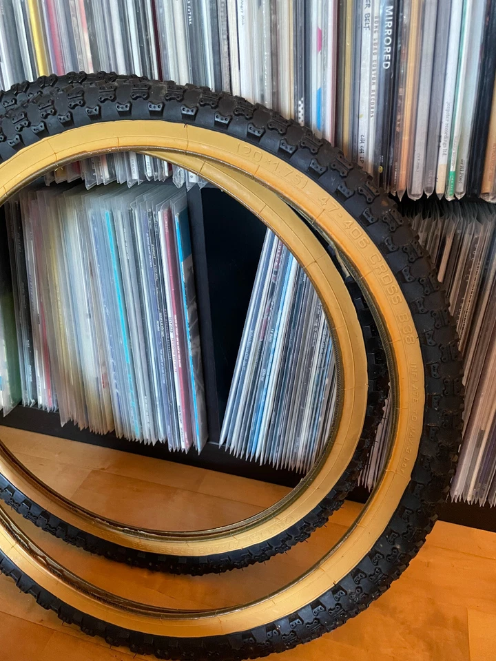 2 x 20" x 1,75 Sava Kranj BMX Reifen Oldschool schwarz Gumwall, 47- 405 Comp 3