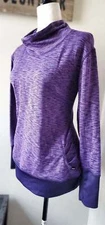 RBX Size Medium Women's/Junior's Purple & Black Pullover Sweater Athletic