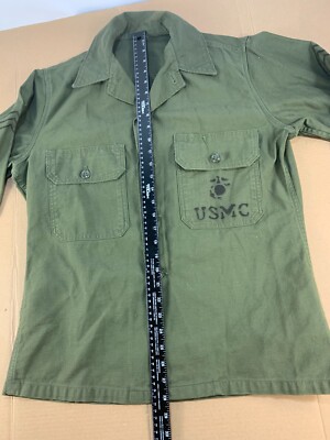 Vintage Minty Vietnam War 60s 70s USMC Field Uniform Shirt Jacket